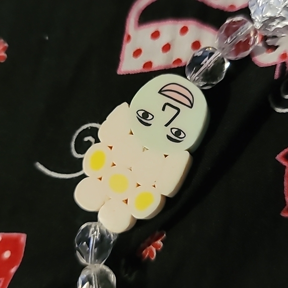 FUN necklace ladies hearts beads women unique eccentric - Picture 10 of 10